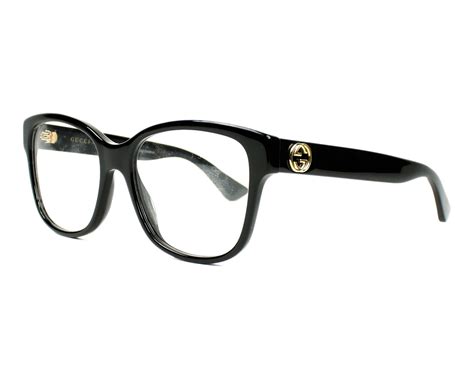 black gucci eye glasses